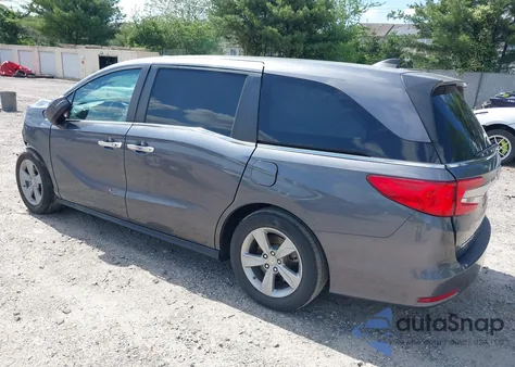 2018 Honda Odyssey Ex-L from USA, damaged, VIN 5FNRL6H76JB025166